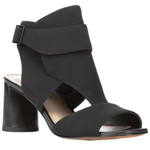 Donald Pliner Helani sandals, size 9.5, 3” heel, black